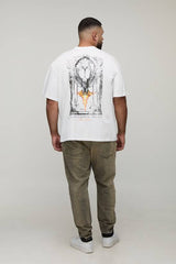 Plus Slim Fit Subtle Ripped Tinted Jeans With Let Down Hem