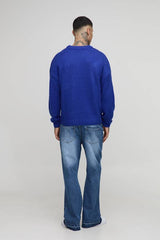 Tall Essential Boxy Fit Brushed Knitted Jumper