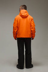 Man Active Ski Waterproof Fleece Lined Half Zip Jacket