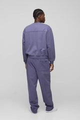 Premium Man Script Heavyweight Oversized Boxy Sweatshirt