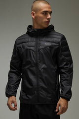 Man Active Lightweight Quilted Regular Fit Windbreaker