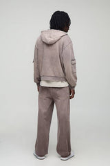 Tall Overdye Relaxed Fit All Over Rhinestone Jeans