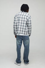 Tall Stonewash Relaxed Fit All Over Rhinestone Jeans