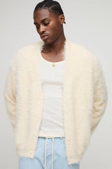 Oversized Extreme Fluffy Knitted Cardigan
