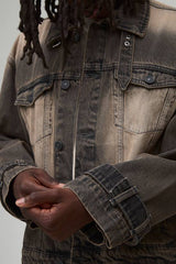 Regular Fit Washed Denim Jacket