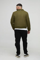 Plus Stacked Skinny Gusset Multi Cargo Pocket Jeans
