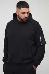 Plus Regular Fit Utility Hoodie
