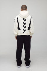 Oversized Boxy Moto Racing Hoodie