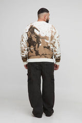 Plus Western Jacquard Oversized Jumper