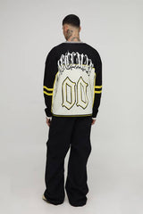 Tall Varsity Knitted Hockey Top