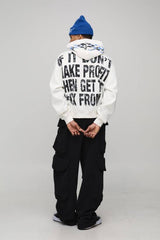 Oversized Boxy Worldwide Exclusive Flame Hoodie