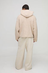 Oversized Boxy Borg Raglan Hoodie