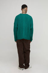 Tall Limited Edition Oversized Embroidered Knitted Jumper