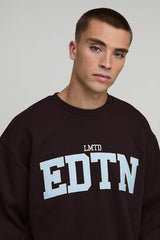 Oversized Boxy Lmtd Edtn Applique Sweatshirt