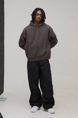 Oversized Boxy Worldwide Embossed Hoodie