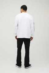 Skinny Stacked Flare Multi Cargo Trouser