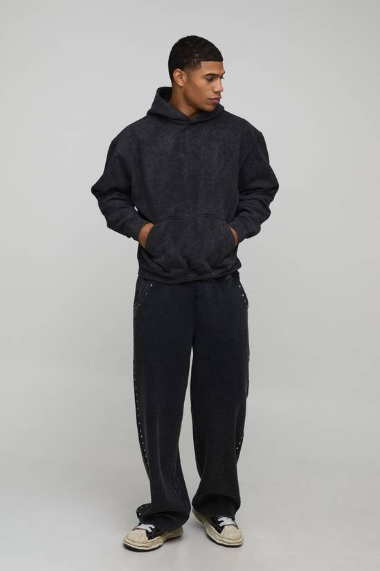 Oversized Boxy Washed Over the Head Hoodie