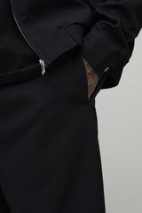 Tall Textured Woven Seersucker Jogger Waist Tapered Trousers