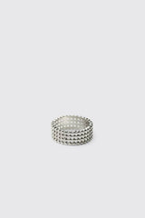 3 Pack Textured Rings