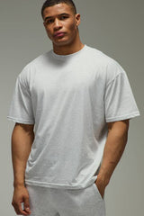 One More Rep Oversized Embossed T-Shirt