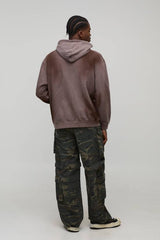 Oversized Spray Wash Over the Head Hoodie