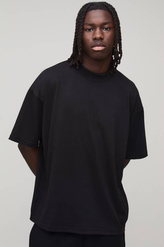 Essential Oversized Extended Neck T-Shirt