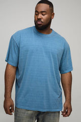 Plus Oversized Washed Western Print T-shirt