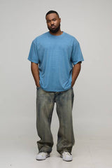 Plus Oversized Washed Western Print T-shirt