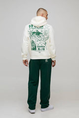Ecru Regular Osaka Print Hoodie