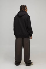 Oversized 50 Cent License Printed Hoodie