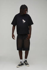 Regular Rigid Denim Jorts