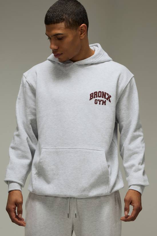 Man Active Bronx Gym Oversized Hoodie