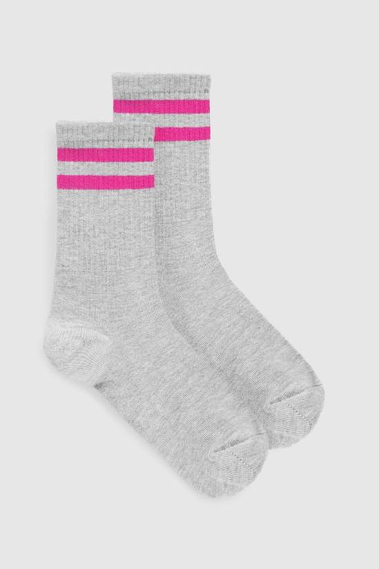 Sports Stripe Ankle Socks