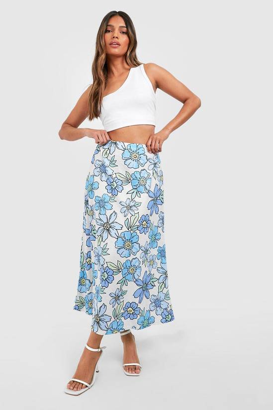 Floral Midaxi Skirt