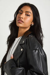 Fur Lined Biker Jacket