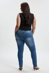 Boohoo Basics Plus Stretch Skinny Jeans