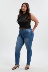 Boohoo Basics Plus Stretch Skinny Jeans