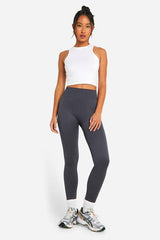 Contrast Seamless Contour Rib Legging