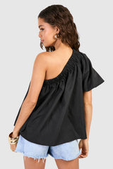 One Shoulder Blouse