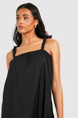 Tall Halter Tiered Midaxi Dress