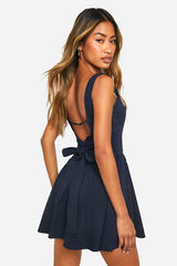 Bengaline Milkmaid Mini Dress