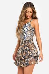 Snake Print Rara Beach Skirt