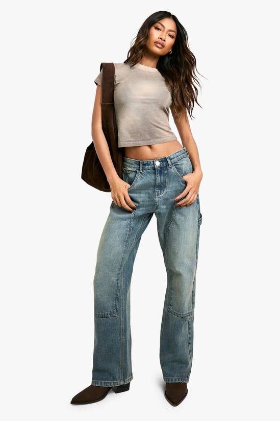 Denim Carpenter Straight Leg Jean