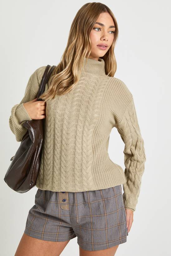 Cable Knitted Jumper