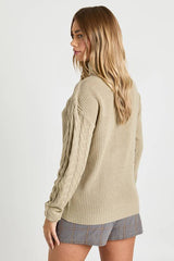 Cable Knitted Jumper