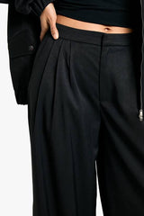 Tailored Wide Leg Trousers