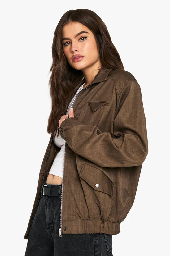 Tailored Oversized Bomber