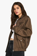 Tailored Oversized Bomber