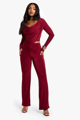 Slinky Cowl Neck Co-ord