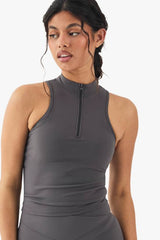 DSGN Studio Ultra Sculpt Padded Zip Racer Sports Bra
